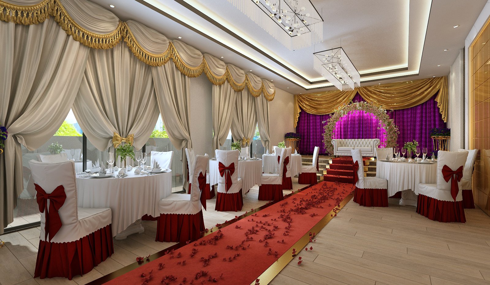 Grand Banquet Hall for events Vaishno Sky